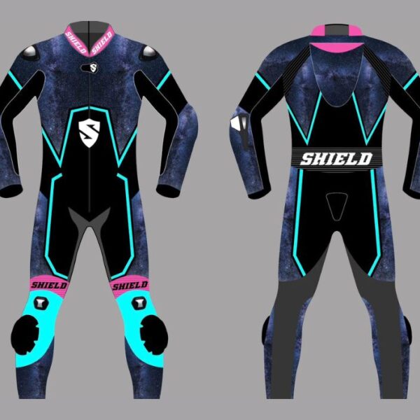 Racing Suit - Black Blue
