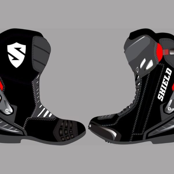 Motobike Shoes – Black