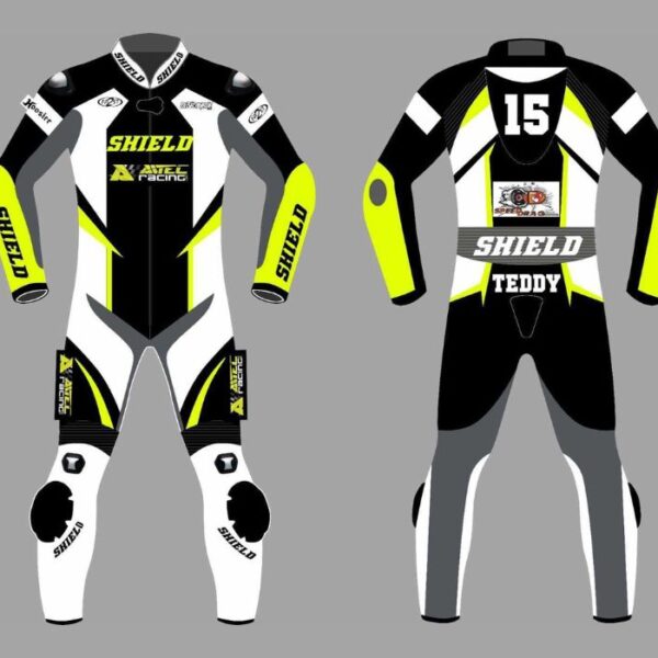 Racing Suit - Azure Yellow