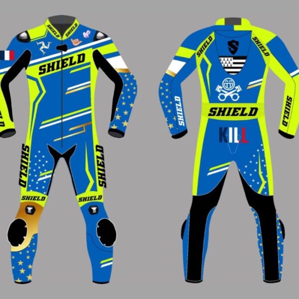 Racing Suit - Vivid Blue Yellow