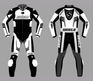 Racing Suit - Black White