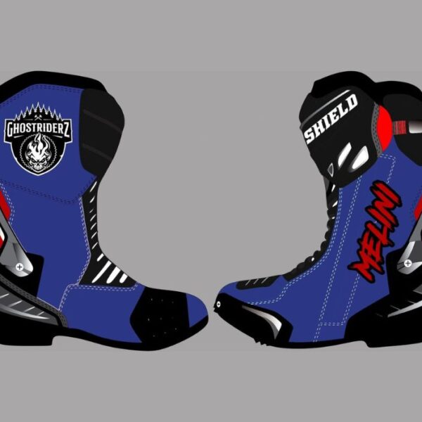 Motobike Shoes – Blue