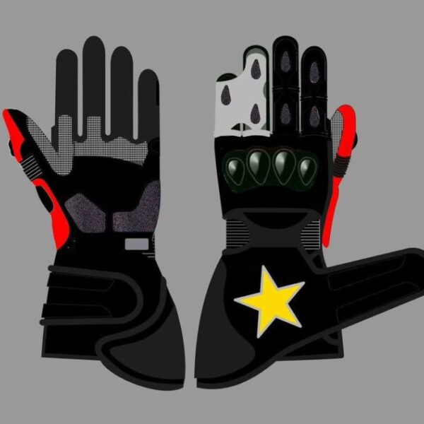 Motorbike Cow Leather Gloves